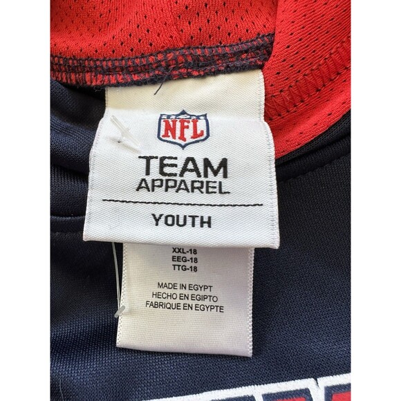 NFL Team Apparel New England Patriots Logo Hoodie Youth Size XXL - Picture 3 of 7